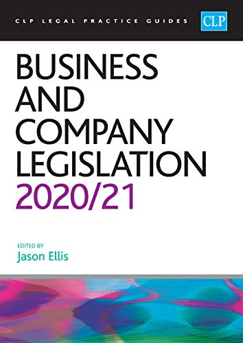 Beispielbild fr Business and Company Legislation (CLP Legal Practice Course Guides): Legal Practice Course Guides (LPC) zum Verkauf von WorldofBooks