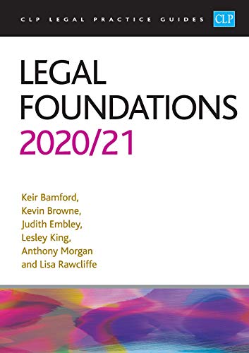 Stock image for Legal Foundations: Legal Practice Course Guides (LPC) for sale by WorldofBooks