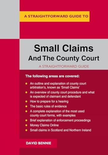 9781913342210: A Straightforward Guide To Small Claims And The County Court