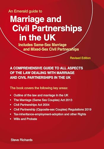 Beispielbild fr Marriage and Civil Partnerships in the UK: Includes Same-Sex Marriage and Mixed-Sex Civil Partnerships zum Verkauf von WorldofBooks