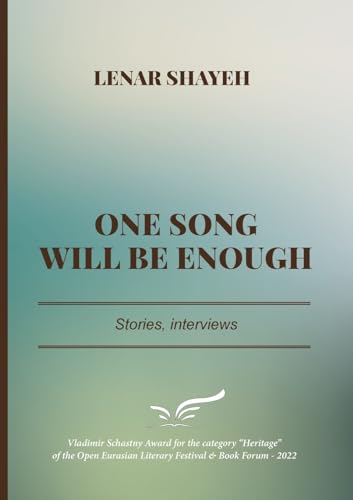 Stock image for One Song Will Be Enough [Soft Cover ] for sale by booksXpress