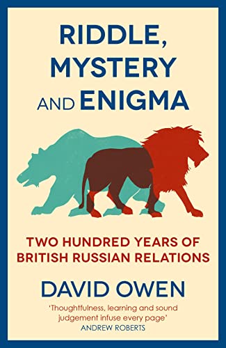 Imagen de archivo de Riddle, Mystery, and Enigma: Two Hundred Years of British"Russian Relations a la venta por WorldofBooks