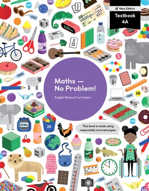 Stock image for Maths  " No Problem! Textbook 4A New Edition (Paperback 2022) for sale by AwesomeBooks