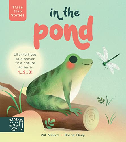 Imagen de archivo de Three Step Stories: In the Pond: Lift the flaps to discover first nature stories in 1  2  3! a la venta por WorldofBooks