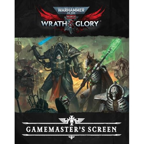 Imagen de archivo de Warhammer 40,000 Wrath & Glory Gamemaster's Screen a la venta por HPB-Diamond