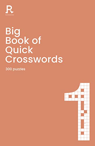 Stock image for Big Book of Quick Crosswords Book 1: A Bumper Crossword Book for Adults Containing 300 Puzzles for sale by ThriftBooks-Dallas