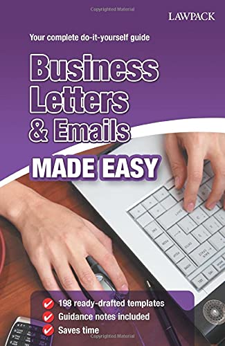 Imagen de archivo de Business Letters & Emails Made Easy a la venta por Revaluation Books