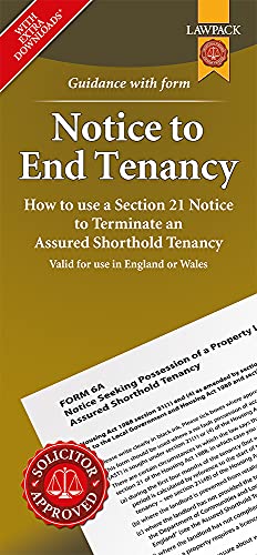 Imagen de archivo de Notice To End Tenancy Revised ed a la venta por GreatBookPrices