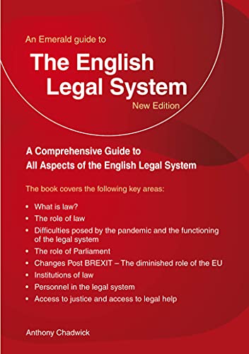 9781913776732: A Guide To The English Legal System