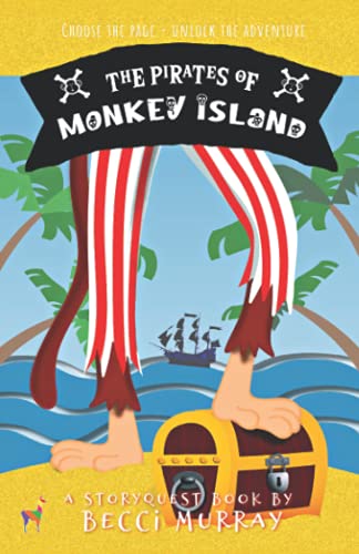 Stock image for The Pirates of Monkey Island: a choose the page StoryQuest adventure for sale by GF Books, Inc.