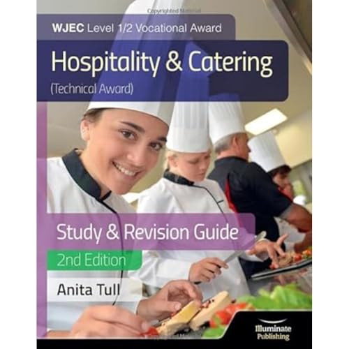 Stock image for WJEC Level 1/2 Vocational Award Hospitality and Catering (Technical Award). Study &amp; Revision Guide for sale by Blackwell's