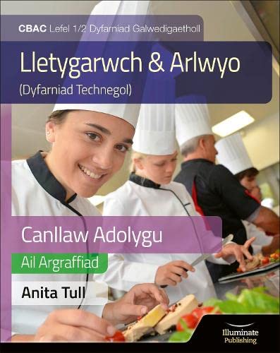 Stock image for CBAC Lefel 1/2 Dyfarniad Galwedigaethol. Lletygarwch &amp; Arlwyo for sale by Blackwell's