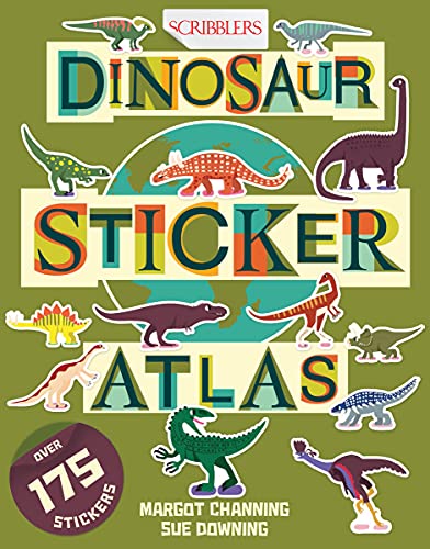 Imagen de archivo de Dinosaur Sticker Atlas [Soft Cover ] a la venta por booksXpress