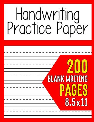 Stock image for Handwriting Practice Paper For Kids for sale by Books From California