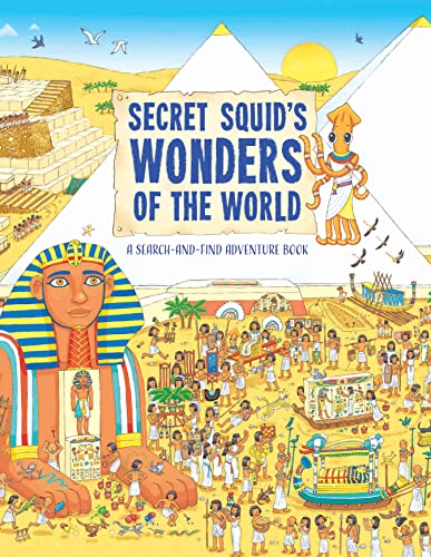 Imagen de archivo de Secret Squid's Wonders of the World: A Search-And-Find Adventure Book: 1 a la venta por WorldofBooks