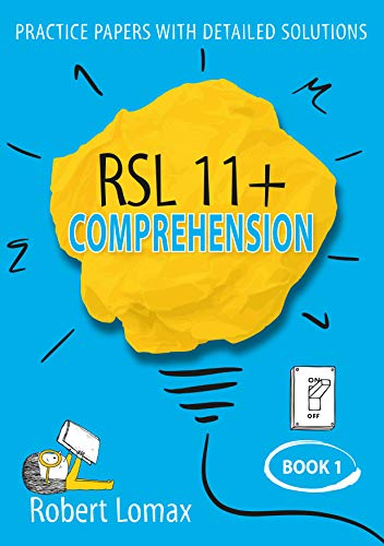 9781914127021: RSL 11+ Comprehension: Volume 1