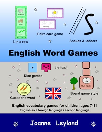 Beispielbild fr English Word Games: English vocabulary games for children ages 7-11 - English as a foreign language / second language zum Verkauf von GF Books, Inc.