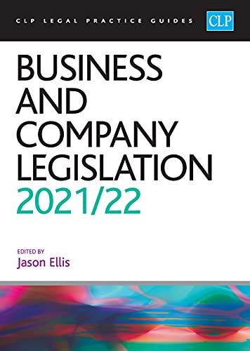 Beispielbild fr Business and Company Legislation: Legal Practice Course Guide: Legal Practice Course Guides (LPC) zum Verkauf von WorldofBooks
