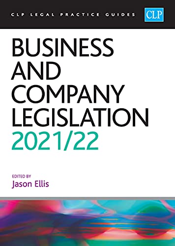 Stock image for Business and Company Legislation 2021/2022 for sale by Better World Books Ltd