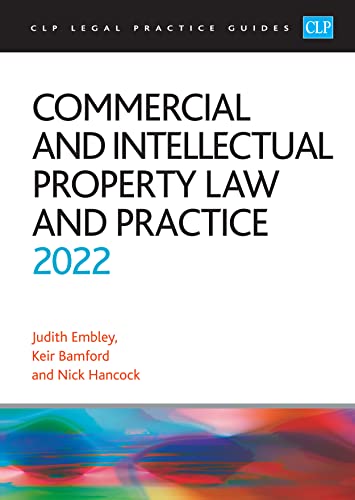 Imagen de archivo de Commercial and Intellectual Property Law and Practice (CLP): Legal Practice Course Guides (LPC) a la venta por WorldofBooks