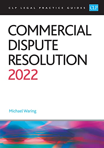 Imagen de archivo de Commercial Dispute Resolution a la venta por Better World Books Ltd