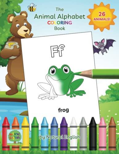 Stock image for The Animal Alphabet Coloring Book for sale by GF Books, Inc.