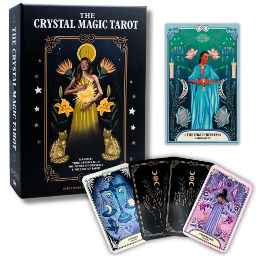 9781914317545: The Crystal Magic Tarot: Manifest your dreams with the power of crystals and wisdom of tarot