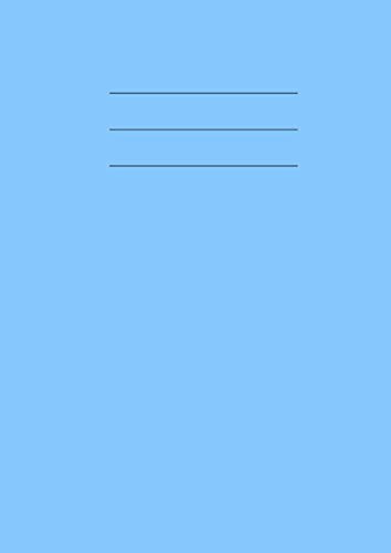 9781914329180: 7mm Squared Paper - Maths Exercise Book A4: 100 Page Notebook of Graph Paper - 0.7cm Grid - 90 GSM - Light Blue