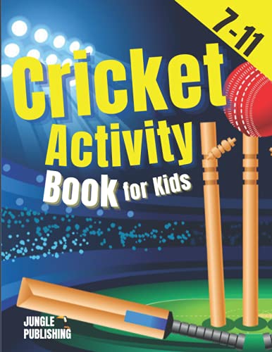 Beispielbild fr Cricket Activity Book for Kids: Maths, Logic, Puzzles and Colouring for 7-11 Year Olds zum Verkauf von WorldofBooks