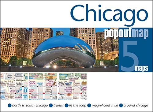 9781914515309: Chicago Double: PopOut Map (PopOut Maps)