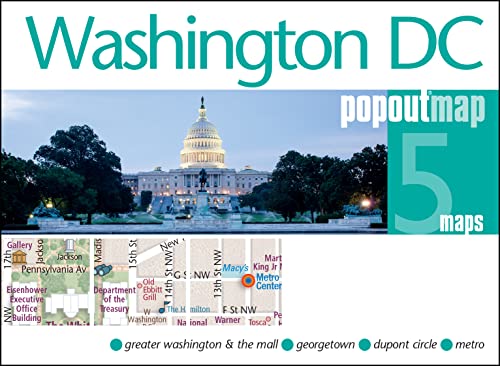 Beispielbild fr Washington DC PopOut Map (PopOut Maps) zum Verkauf von HPB-Ruby