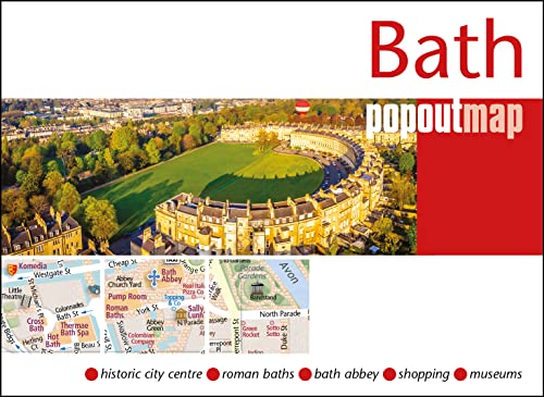 Imagen de archivo de Bath Popout Map a la venta por GreatBookPrices