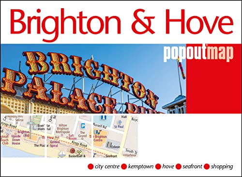 Stock image for Brighton And Hove Popout Map for sale by GreatBookPrices