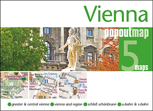 Imagen de archivo de Vienna PopOut Map (Popout Maps) [Map] Map, PopOut a la venta por Lakeside Books