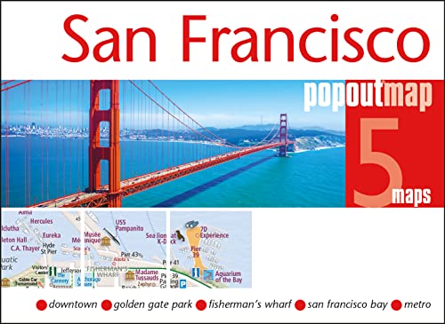 Beispielbild fr San Francisco PopOut Map (Folded) zum Verkauf von Grand Eagle Retail