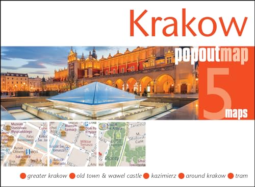 Imagen de archivo de Krakow PopOut Map: Handy pocket-size pop up city map of Krakow a la venta por THE SAINT BOOKSTORE