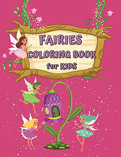 Beispielbild fr Fairies Coloring Book For Kids : Coloring Book For Kids Ages 3+|Magical Coloring Book With Fairies zum Verkauf von Buchpark