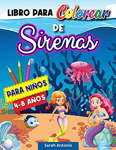 9781915015907: Libro para Colorear de Sirenas: Pginas para Colorear de Sirenas, Libro para Colorear de Lindas Criaturas Marinas para Nios, Diseos Relajantes de Sirenas (Spanish Edition)