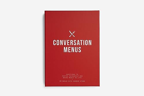 9781915087621: Conversation Menus Card Set: Questions to Foster Friendship and Bring Meals to Life