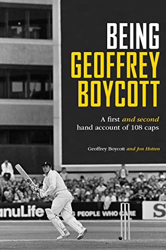 Imagen de archivo de Being Geoffrey Boycott a la venta por Blackwell's