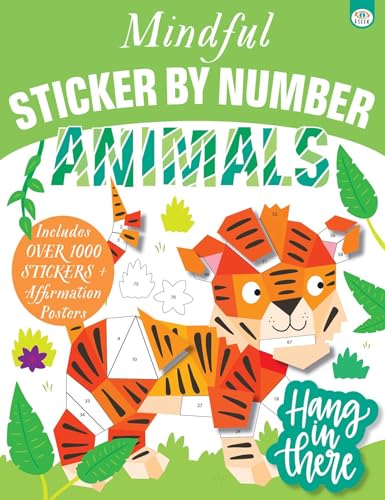 Beispielbild fr Mindful Sticker by Number Animals zum Verkauf von Blackwell's