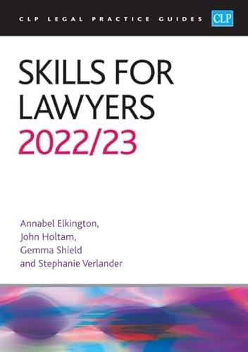 Stock image for Skills for Lawyers 2022/2023 for sale by Better World Books Ltd