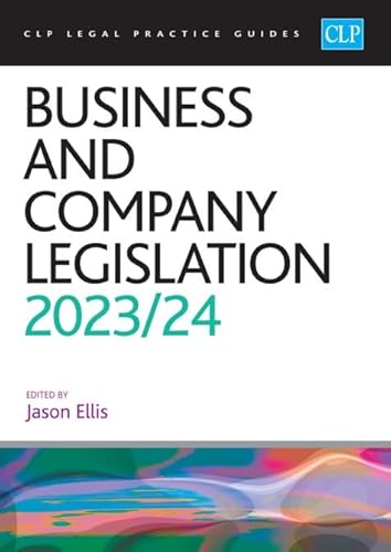 Beispielbild fr Business and Company Legislation 2023/2024: Legal Practice Course Guides (LPC) zum Verkauf von WorldofBooks