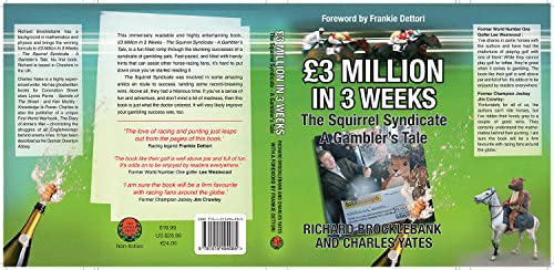 Beispielbild fr GBP3 Million In 3 Weeks - The Squirrel Syndicate - A Gambler's Tale zum Verkauf von AwesomeBooks
