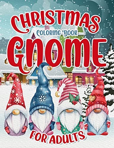  Large Print Christmas Coloring Book: Easy Christmas