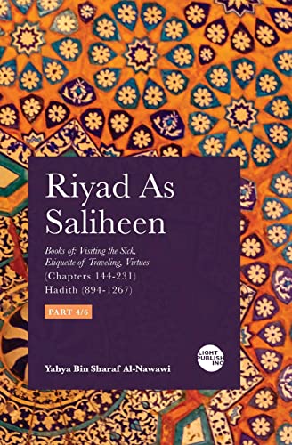 Beispielbild fr Riyad As Saliheen: Part 4 zum Verkauf von GreatBookPrices