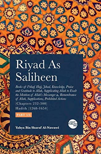 Stock image for Riyad As Saliheen: Part 5 for sale by GreatBookPrices