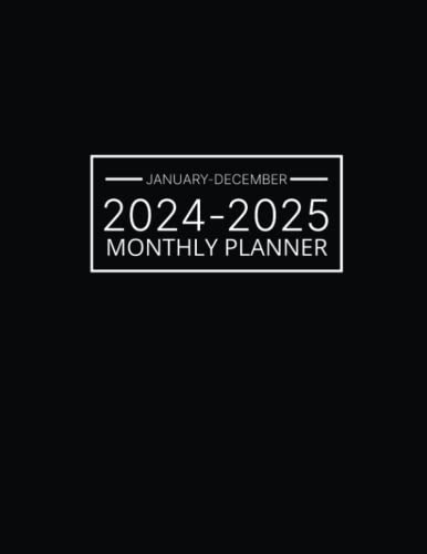 2024-2025 Monthly Planner: wit
