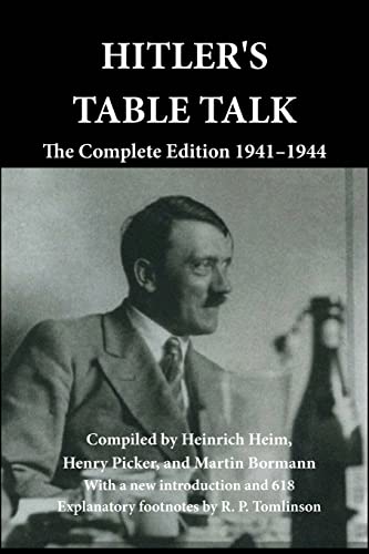 Stock image for Hitler's Table Talk for sale by PBShop.store US