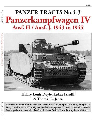 Beispielbild fr Panzer Tracts No.4-3: Panzerkampfwagen IV Ausf.H and J zum Verkauf von Blackwell's